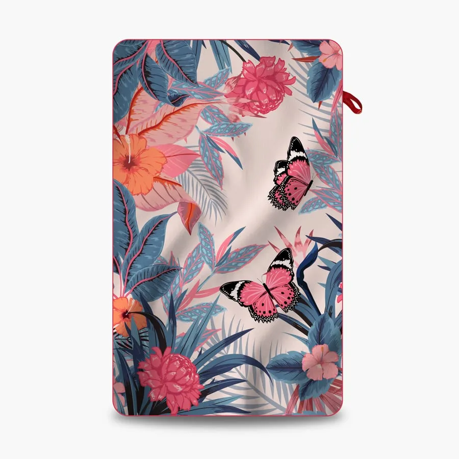 Toalla Microfibra Mariposas